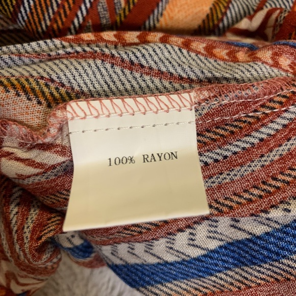 NWT - Bloomchic Striped Tribal Maxi Dress - Picture 9 of 9